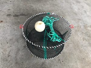 Collapsible Crab net/Crab pot+ float +10m rope - T&Y Trade