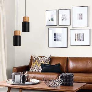 pendant light: Neo Black pendant