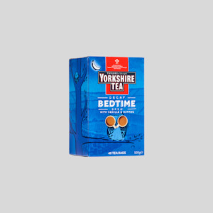 Yorkshire Tea Decaf Bedtime Brew with Vanilla and Nutmeg 40 Teabags