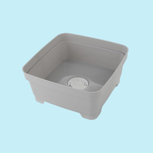 Minky Washing Up Bowl with Plug & Strainer