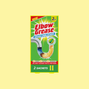 Elbow Grease Drain Unblocker Sachets 2pk