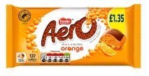 Nestle Aero Orange Chocolate Sharing Block 90g  BBD 31/8/24