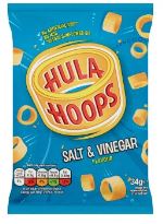 Hula Hoops Salt & Vinegar 34g BBD 21/11/24