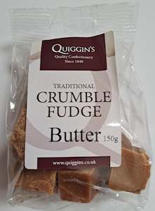 Quiggin's Traditional Crumble Fudge Butter 150g