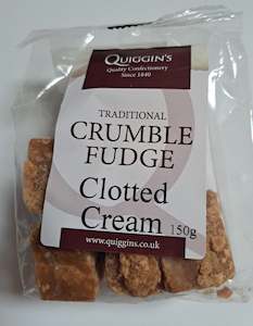 Quiggin's Traditional Crumble Fudge Clotted Cream 150g