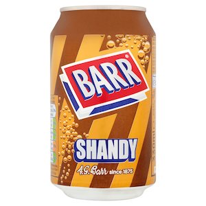 Grocery: Barr Shandy  330ml