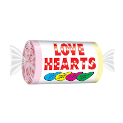 Love Hearts Small Roll