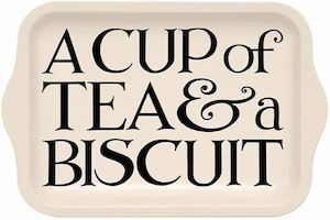 Emma Bridgewater Tea & Biscuit Small Tin Tray