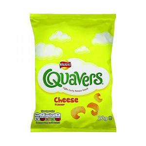 Grocery: Quavers 20g  B.B.D 21/12/24