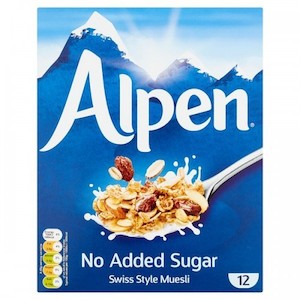 Alpen Muesli No Added Sugar 550g