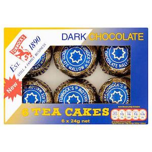 Grocery: Tunnock's DARK Chocolate Tea Cakes x 6