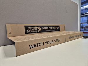 Cardboard Stair Protection