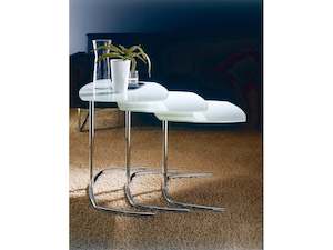 Space end table White  $678 - NOW $340