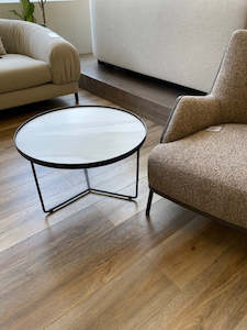 Billy Keramik coffee end table by Cattelan Matt Golden Calacatta/ black $1785 -  NOW $1160