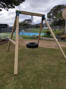 Single Swing Set - Tyre Swing