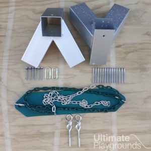 Single Swing Set Hardware Kit -  With Quick Change Swing Hangers