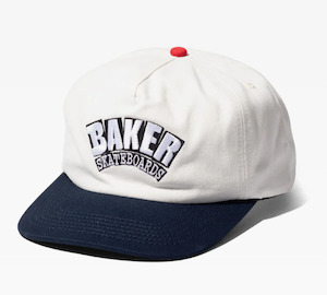 Sporting equipment: Baker Arch Off White Snapback