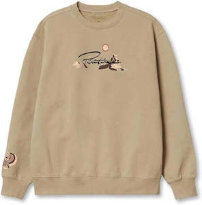 Sporting equipment: Primitive Passage Crewneck - Sand