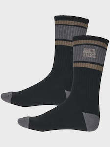 Sporting equipment: Anti Hero Black Hero Outline Emb Socks