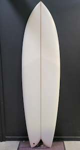 Sporting equipment: 2nd Hand Christenson Long Phish - 6'6, approx 38L