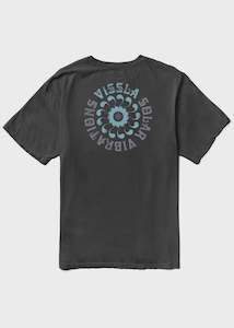 Vissla Solar Spirals Organic Blend SS Tee Phantom