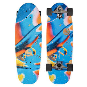 Sporting equipment: Slide Gussie Sea Psychedelic 31" Surfskate