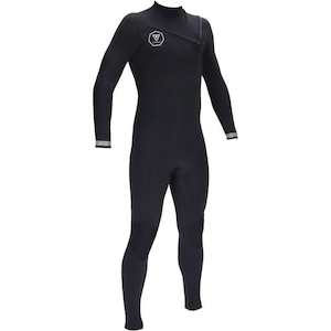 Sporting equipment: Vissla Mens 7 Seas 2/2 Steamer - Black/Silver