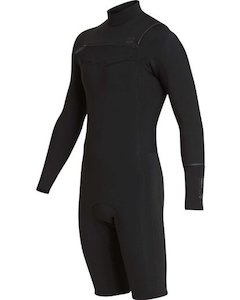 Sporting equipment: 2020 Billabong Revolution Chest Zip Ls Gbs 2/2 Springsuit