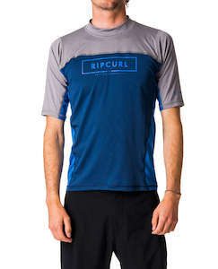 Ripcurl Underline Relaxed Short Sleeve UV Tee Rash Vest