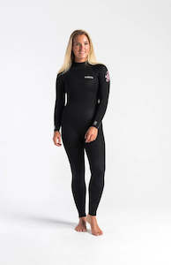 C-SKINS SURFLITE 3:2 WOMENS STEAMER - BACK ZIP