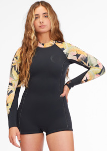 Billabong Womens Spring Fever Springsuit Wetsuit 2mm