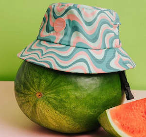 Sporting equipment: Plow Surf - WAVY WATERMELON SURF HAT