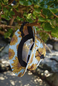 Sporting equipment: Sunward Bound - SALTY SUNFLOWER SURF HAT