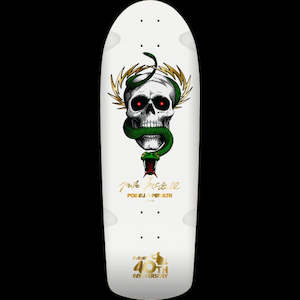 Powell Peralta Mike McGill 40th Anniversary Reissue Skateboard Deck McTwist Whit…