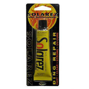 Sporting equipment: Solarez Polyester Ding Repair Resin