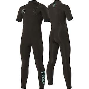 Sporting equipment: Boys 7 Seas 2-2 Short Sleeve Chest Zip Full Suit