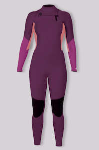 Sporting equipment: Sisstrevolution 7 SEAS 3/2 GIRLS CHEST ZIP - Boysenberry