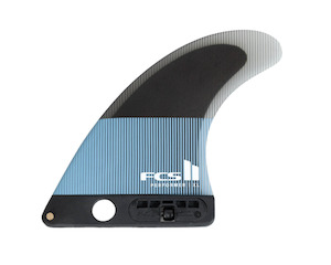 FCS II Performer PC Longboard Centre Fin - Tranquil Blue - Medium