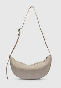 Brie Leon Mischa Crescent Bag Antique White