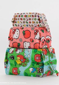 Baggu 3D Zip Set Hello Kitty and Friends