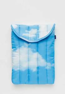 Baggu Puffy Laptop Sleeve Clouds 13/14"