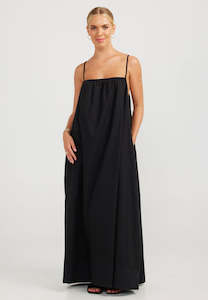 Charlie Holiday Clementine Maxi Dress Black