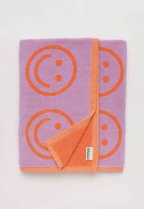 Baggu Bath Towel Happy Lilac