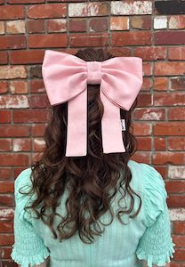 Caitlin Snell Georgie Hair Bow Baby Pink