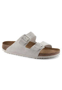 Birkenstock Arizona SFB Suede Antique White