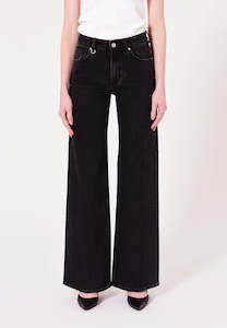 Neuw Eva Wide Jean French Black