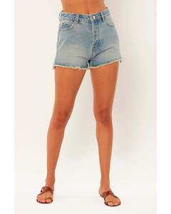 Amuse Denim Shorts - Shoreline Denim Wvn Short / Indigo