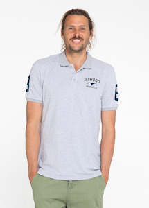 ELWOOD POLO - HERITAGE POLO / GREY MARLE