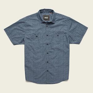 HOWLER S/S SHIRT - ARANSAS/PETROL BLUE