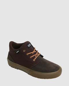 Closed Footwear: KUSTOM FOOTWEAR - REALM / DARK BROWN